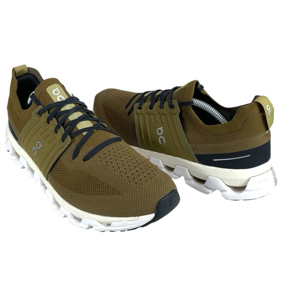 On Running Men’s 11.5 Cloudswift 3 Olive Performance Running Shoes